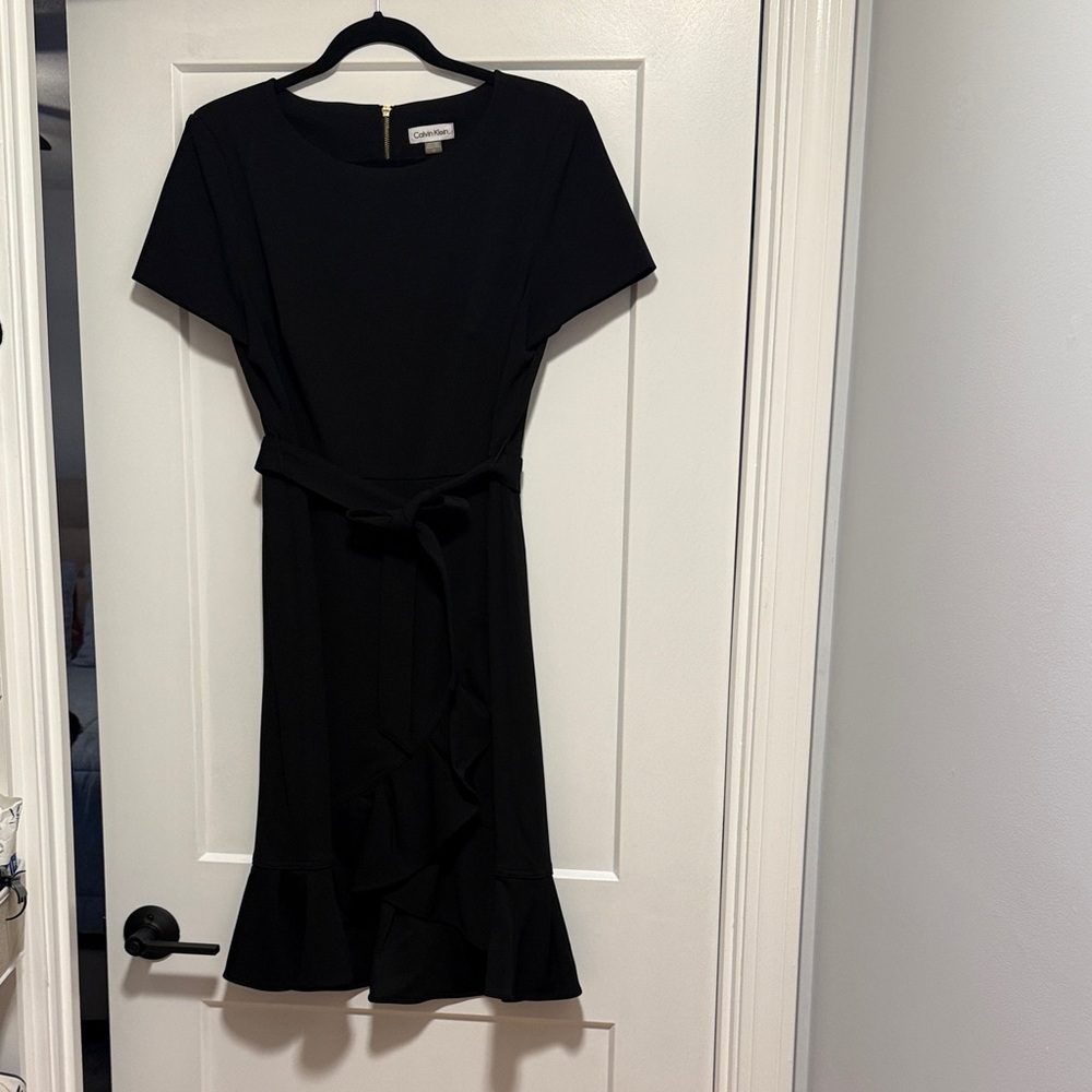 Calvin Klein Black knee length Dress